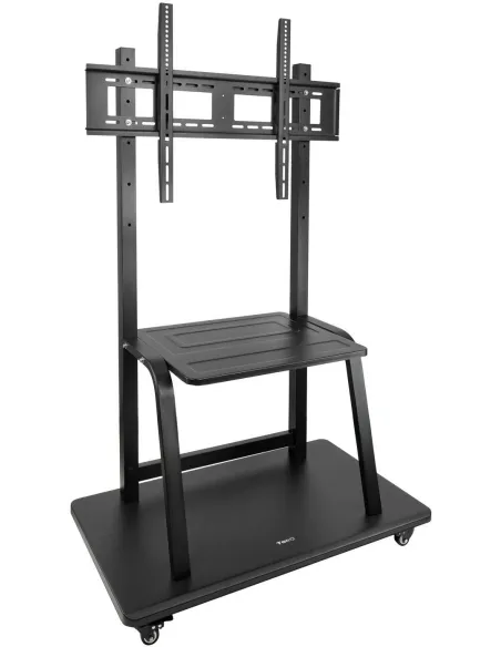 TooQ Coloso FS20101M-B Soporte de Suelo Ajustable con Ruedas 37"-100" Máx. 150 Kg Negro