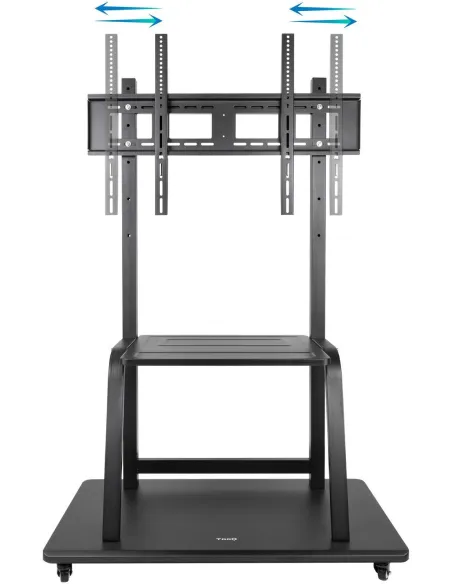 TooQ Coloso FS20101M-B Soporte de Suelo Ajustable con Ruedas 37"-100" Máx. 150 Kg Negro