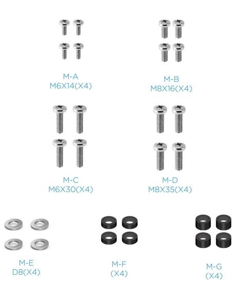 TooQ Coloso FS20101M-B Soporte de Suelo Ajustable con Ruedas 37"-100" Máx. 150 Kg Negro