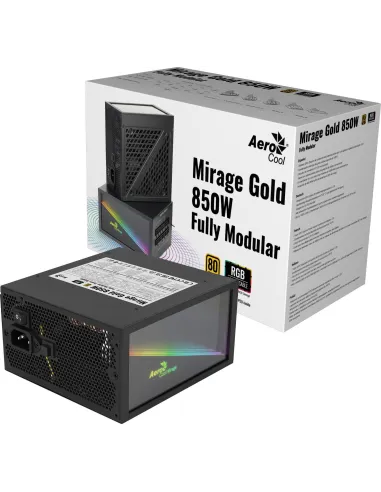 Aerocool Mirage Gold RGB 850W 80 Plus Gold Modular