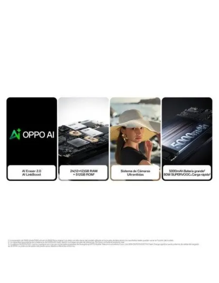 OPPO Reno 12 Pro 5G 12/512GB Negro