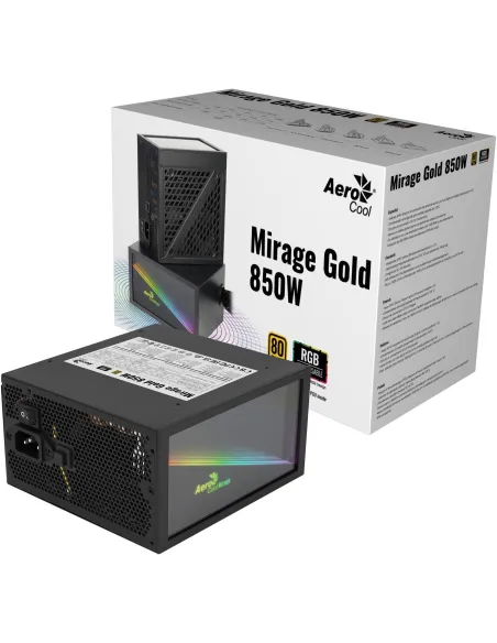 Aerocool Mirage Gold RGB 850W 80 Plus Gold