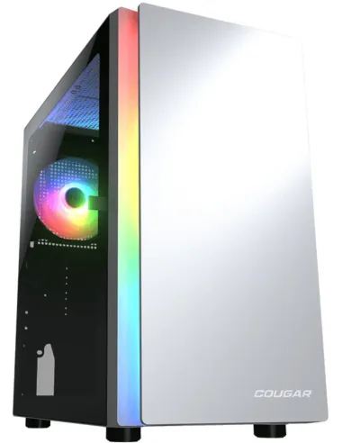Cougar Purity RGB Mini-Torre Cristal Templado Blanca