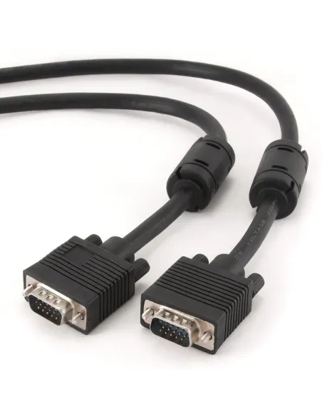 Gembird Cable Alargador VGA Macho/Macho 10m Negro
