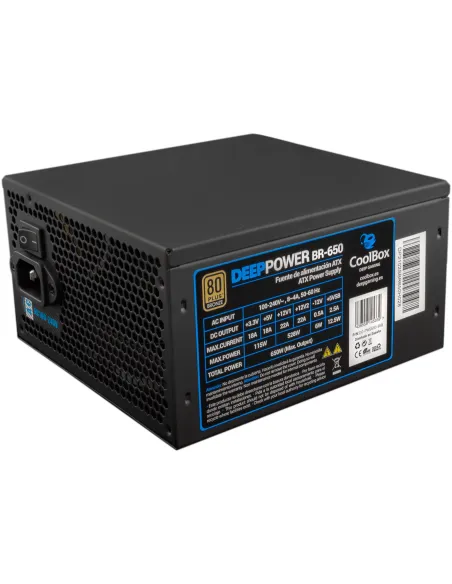 CoolBox DeepPower BR-650 650W 80 Plus Bronze