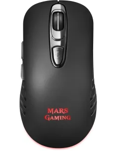 Mars Gaming MMW2 Ratón Gaming Inalámbrico RGB 3200 DPI Negro