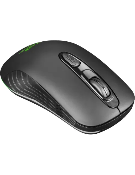 Mars Gaming MMW2 Ratón Gaming Inalámbrico RGB 3200 DPI Negro