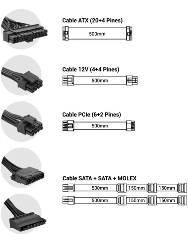 CoolBox PowerLine2 650W