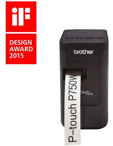 Brother PT-P750W Rotuladora Electrónica Profesional de Tickets