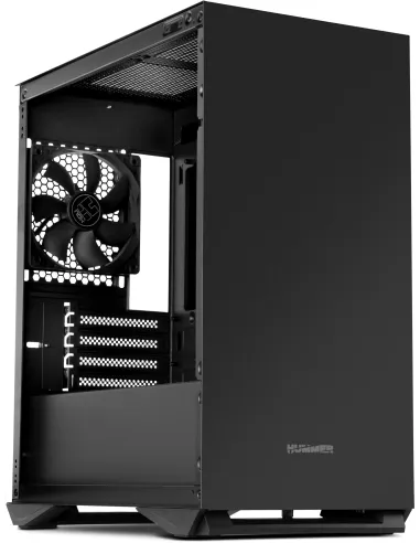 Nox Hummer Zero Core Black Edition + Fuente de Alimentación 450W Certificado 80 Plus