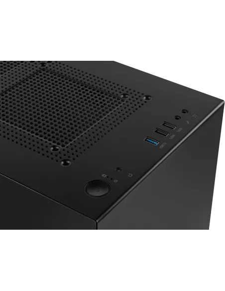 Nox Hummer Zero Core Black Edition + Fuente de Alimentación 450W Certificado 80 Plus