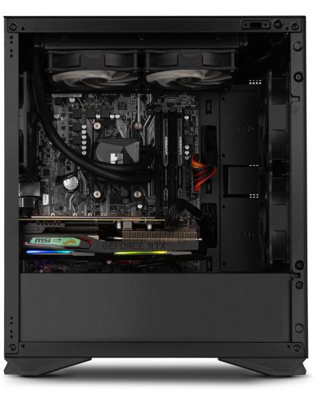 Nox Hummer Zero Core Black Edition + Fuente de Alimentación 450W Certificado 80 Plus