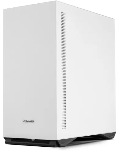 Nox Hummer Zero Core White Edition + Fuente de Alimentación 450W Certificado 80 Plus