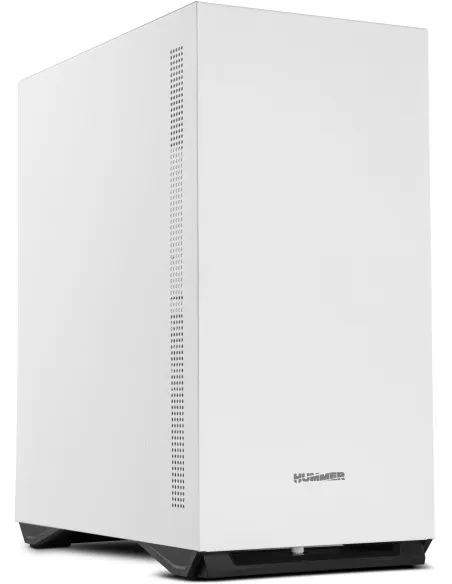 Nox Hummer Zero Core White Edition + Fuente de Alimentación 450W Certificado 80 Plus