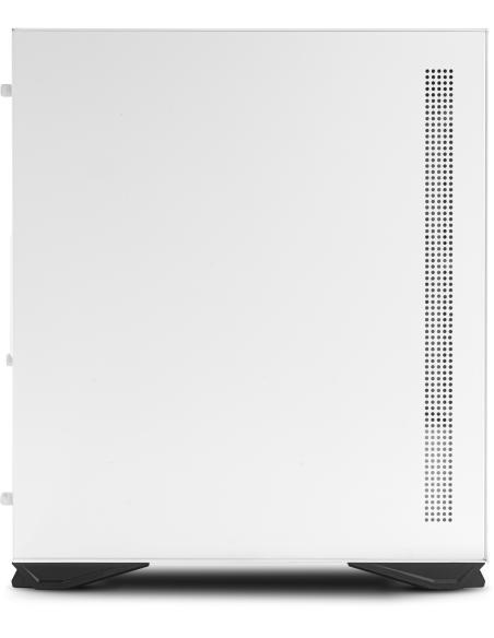 Nox Hummer Zero Core White Edition + Fuente de Alimentación 450W Certificado 80 Plus