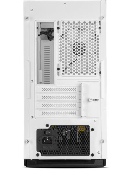 Nox Hummer Zero Core White Edition + Fuente de Alimentación 450W Certificado 80 Plus