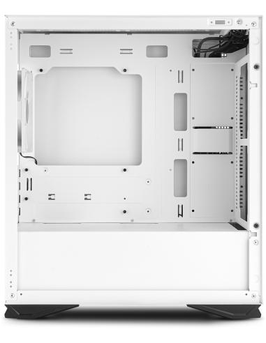 Nox Hummer Zero Core White Edition + Fuente de Alimentación 450W Certificado 80 Plus