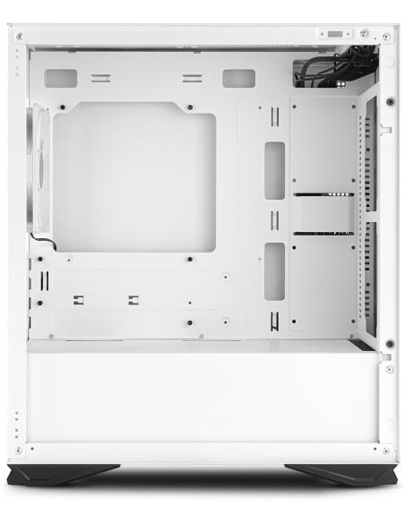 Nox Hummer Zero Core White Edition + Fuente de Alimentación 450W Certificado 80 Plus