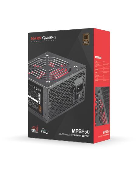 Mars Gaming MPB 850W 80 Plus Bronze