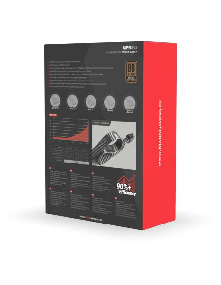 Mars Gaming MPB 850W 80 Plus Bronze