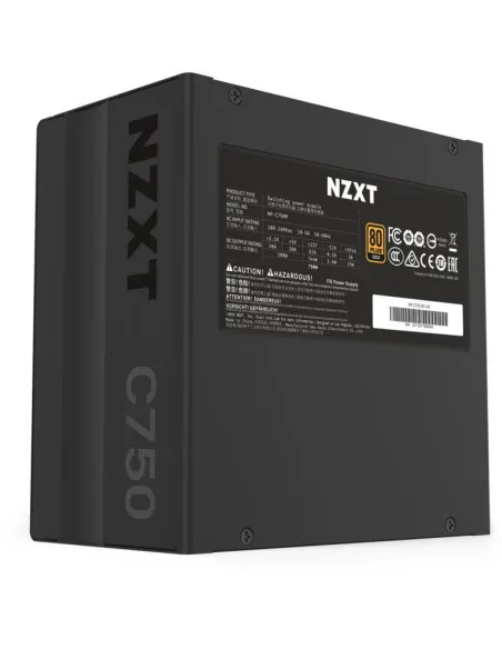 NZXT C750M 750W 80 Plus Gold Fuente de alimentación Full Modular