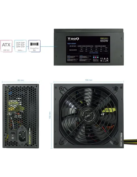 TooQ Ecopower II 650W