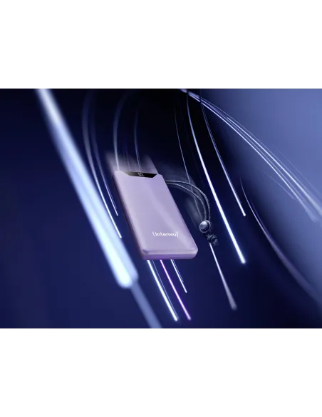 Intenso F10000 Batería Externa 20W 1000mAh Lila