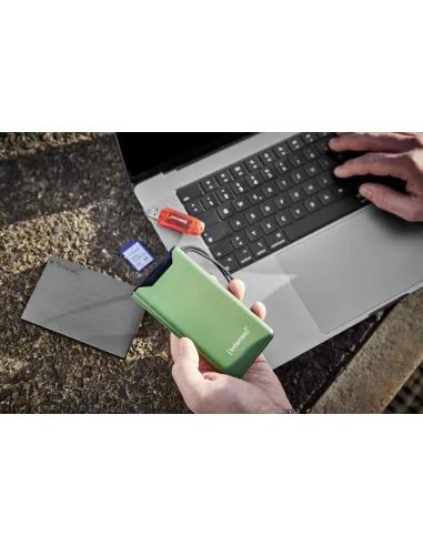 Intenso F10000 Batería Externa 20W 1000mAh Verde