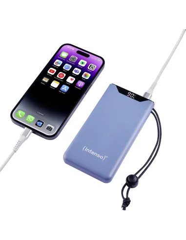 Intenso F10000 Batería Externa 20W 1000mAh Azul