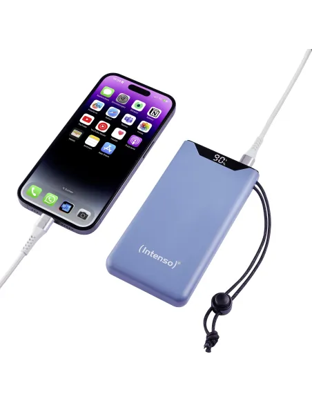 Intenso F10000 Batería Externa 20W 1000mAh Azul