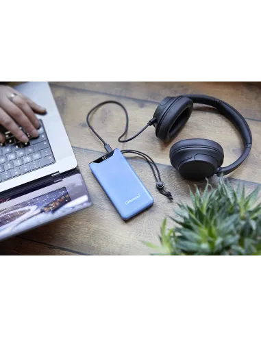 Intenso F10000 Batería Externa 20W 1000mAh Azul
