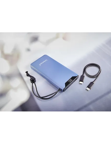 Intenso F10000 Batería Externa 20W 1000mAh Azul