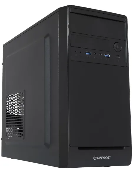 UNYKAch Aero C10 Caja PC Micro ATX USB 3.0 Negra