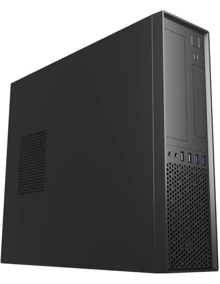 UNYKAch UK3001 Caja Micro ATX Sobremesa Slim USB 3.0 Negra