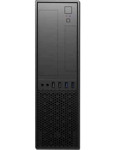 UNYKAch UK3001 Caja Micro ATX Sobremesa Slim USB 3.0 Negra