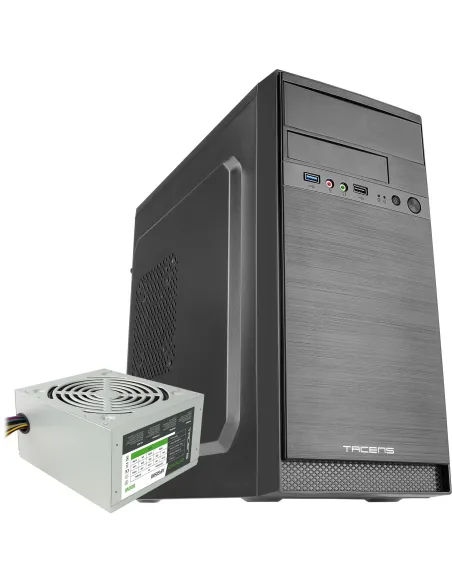 Tacens Anima AC4500 USB 3.0 Negra + Fuente Alimentación 500W