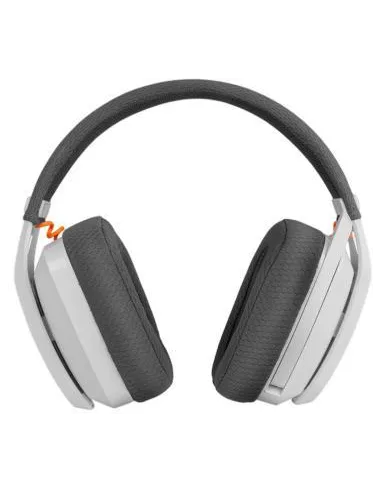 Krom Kanji Auriculares Gaming Inalámbricos para PC/Mac/Nintendo Switch/PS4/PS5/Android Blancos