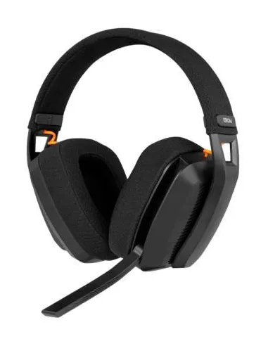 Krom Kanji Auriculares Gaming Inalámbricos para PC/Mac/Nintendo Switch/PS4/PS5/Android Negros