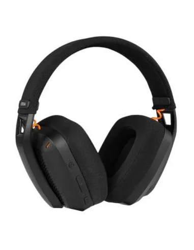 Krom Kanji Auriculares Gaming Inalámbricos para PC/Mac/Nintendo Switch/PS4/PS5/Android Negros