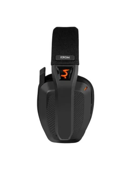 Krom Kanji Auriculares Gaming Inalámbricos para PC/Mac/Nintendo Switch/PS4/PS5/Android Negros