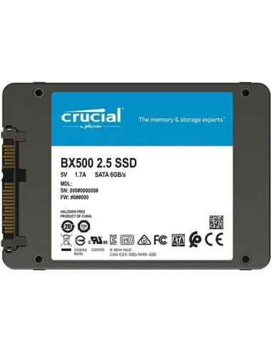 Crucial BX500 SSD 2.5" 500GB SATA3