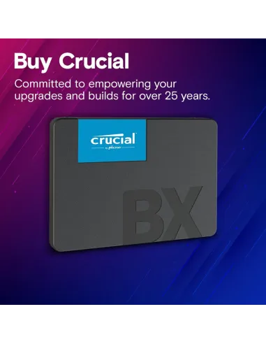 Crucial BX500 SSD 2.5" 120GB SATA3