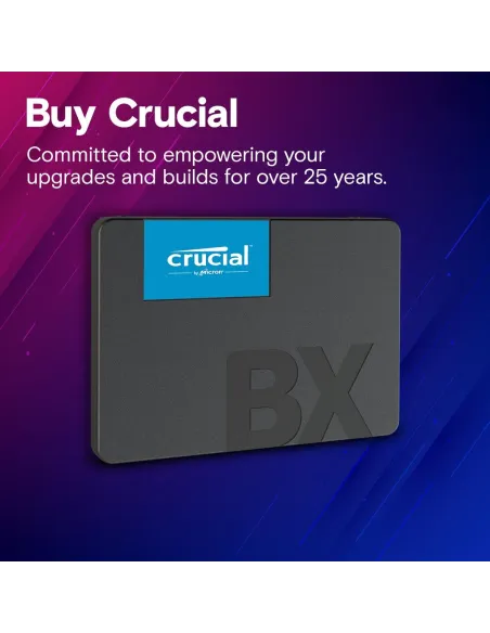Crucial BX500 SSD 2.5" 120GB SATA3