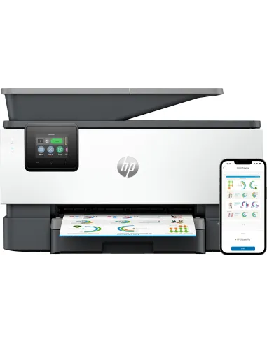 HP Officejet Pro 9120b Impresora de Tinta Multifunción Color WiFi Dúplex Fax AiO