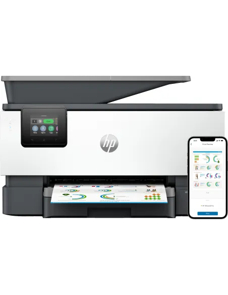 HP Officejet Pro 9120b Impresora de Tinta Multifunción Color WiFi Dúplex Fax AiO