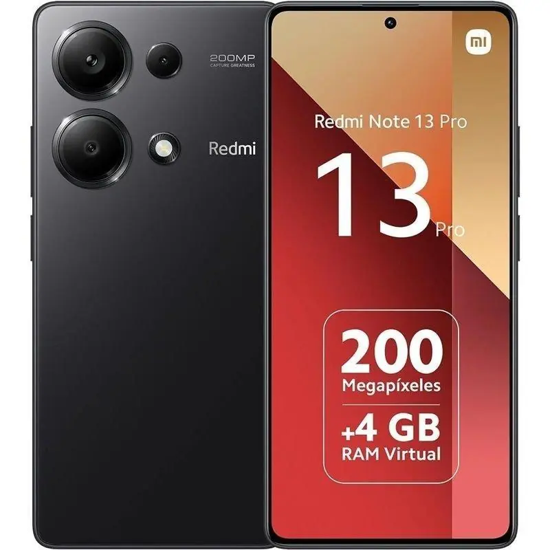 Xiaomi Redmi Note 13 Pro 4G 8/256GB Versión EU Negro