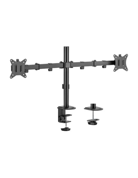 Aisens DT32TSR-149 Soporte Eco Giratorio/Inclinable para 2 Monitores/TV 17”-32” VESA 100x100 Máx 9Kg