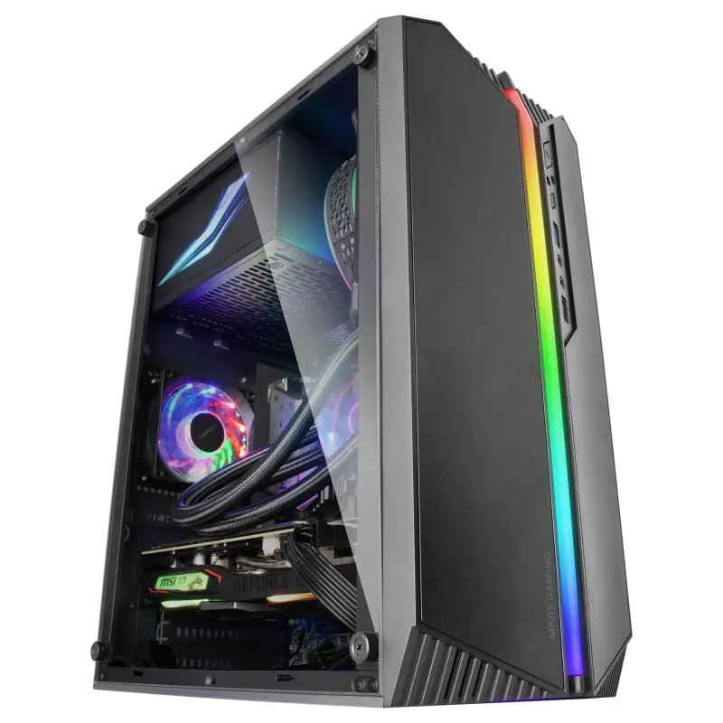 Mars Gaming MC-S1 M-ATX Negro