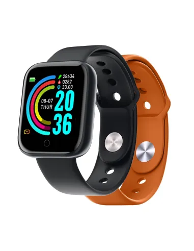 Celly Trainerband Reloj Smartwatch Dos Correas Naranja
