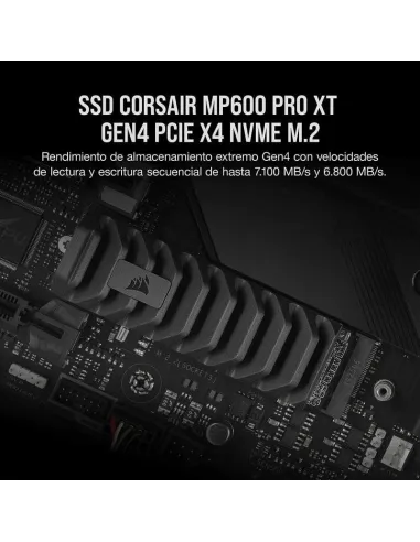 Corsair MP600 Pro XT SSD M.2 8TB PCIe Gen 4 con Disipador